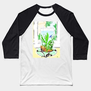 A Tiny Betta Fish Baseball T-Shirt